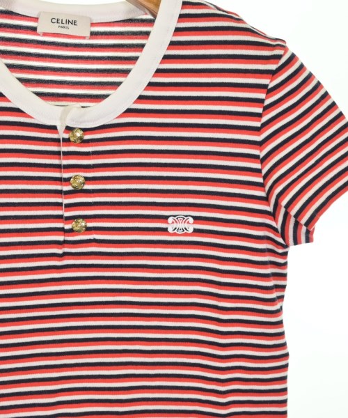 CELINE（セリーヌ）Tシャツ・カットソー 赤 サイズ:S レディース/2200716871118