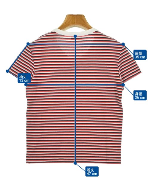 CELINE（セリーヌ）Tシャツ・カットソー 赤 サイズ:S レディース/2200716871118
