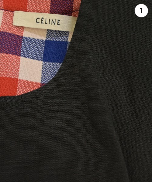 CELINE（セリーヌ）ワンピース 黒 サイズ:36(XS位) レディース/2200721398174