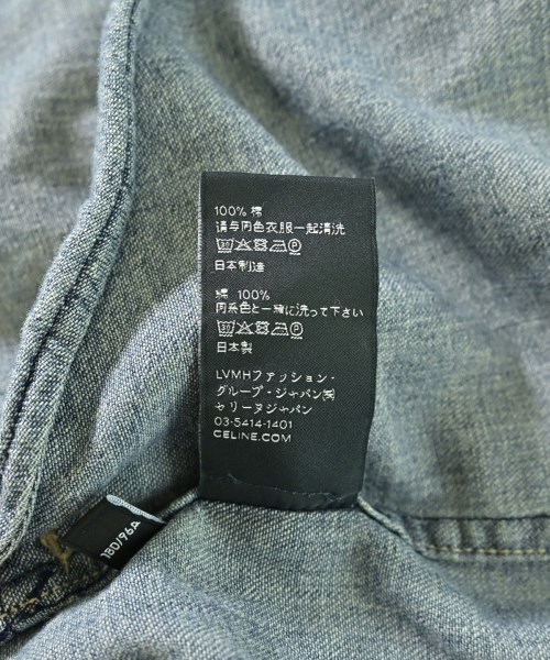 CELINE（セリーヌ）カジュアルシャツ 青 サイズ:XL メンズ/2200721872339