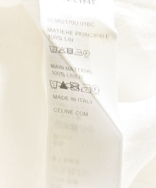 CELINE（セリーヌ）カジュアルシャツ 白 サイズ:-(XL位) メンズ/2200721872377