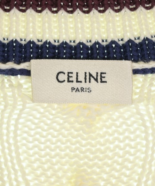 CELINE（セリーヌ）カーディガン 白 サイズ:L メンズ/2200721872414