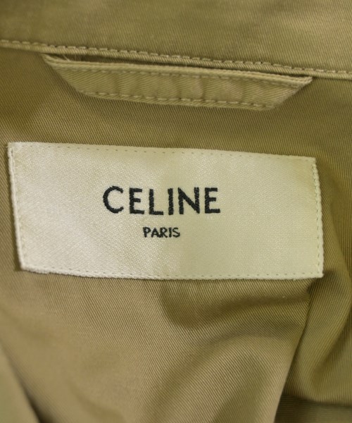 CELINE（セリーヌ）カジュアルシャツ カーキ サイズ:54(XXL位) メンズ/2200721872469
