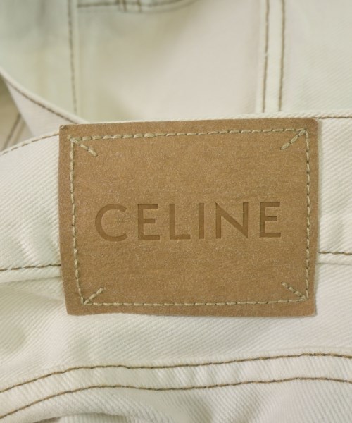 CELINE（セリーヌ）デニムパンツ 白 サイズ:33(L位) メンズ/2200721872490