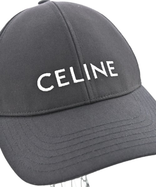 CELINE（セリーヌ）キャップ 黒 サイズ:S メンズ/2200722262122