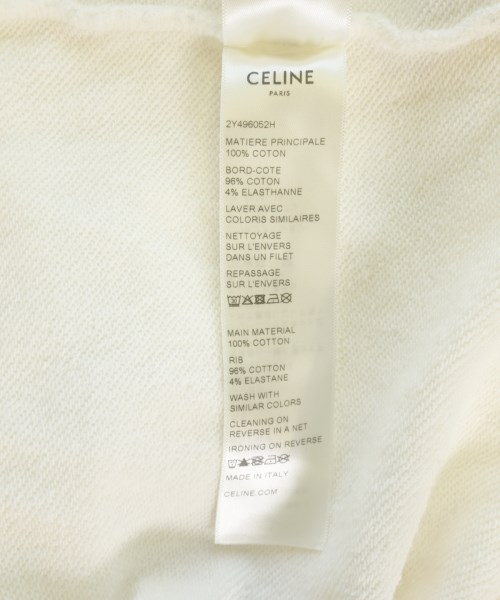 CELINE（セリーヌ）パーカー 白 サイズ:M メンズ/2200722306048