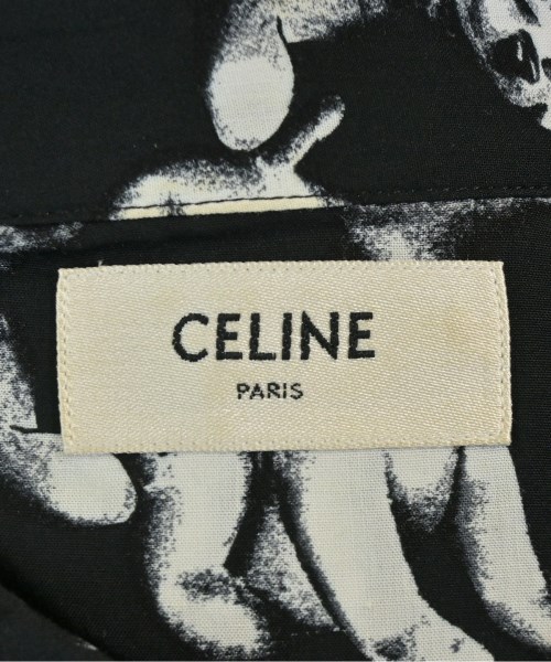 CELINE（セリーヌ）カジュアルシャツ 黒 サイズ:39(M位) メンズ/2200723305064