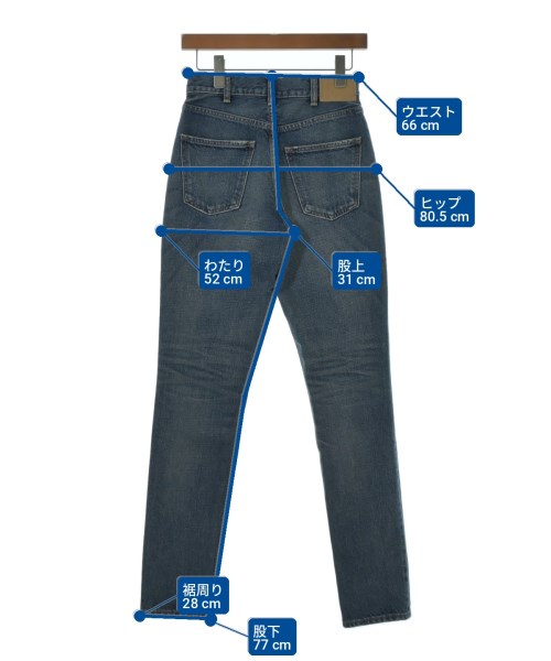 CELINE（セリーヌ）デニムパンツ 青 サイズ:27(M位) レディース/2200722161265
