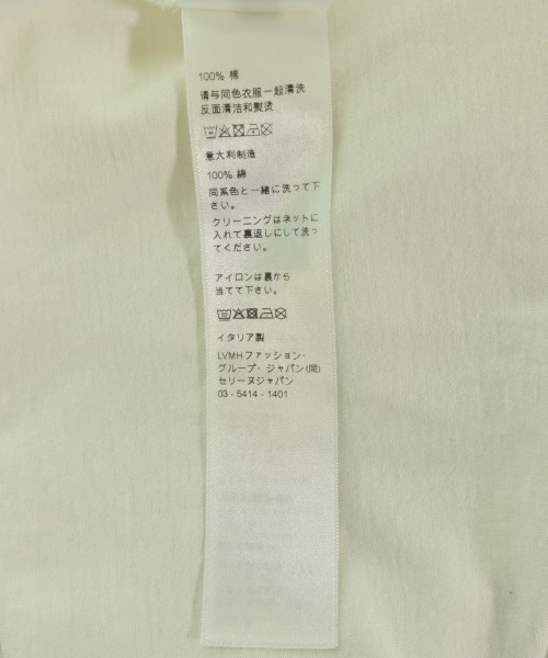 CELINE（セリーヌ）Tシャツ・カットソー 白 サイズ:M メンズ/2200724144082