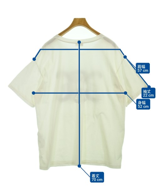 CELINE（セリーヌ）Tシャツ・カットソー 白 サイズ:M メンズ/2200724144082