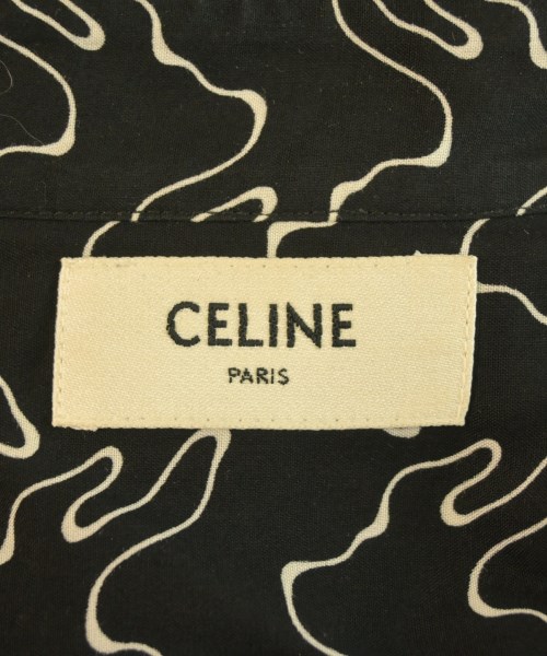 CELINE（セリーヌ）カジュアルシャツ 黒 サイズ:38(S位) メンズ/2200724247011