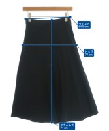 CELINE（セリーヌ）ひざ丈スカート 黒 サイズ:34(XXS位) レディース/2200724413058