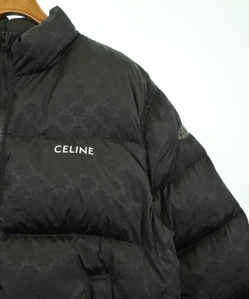 CELINE（セリーヌ）ダウンジャケット/ダウンベスト 黒 サイズ:52(XXL位) メンズ/2200724782017