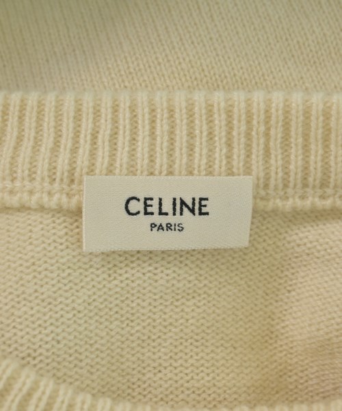 CELINE（セリーヌ）ニット・セーター 白 サイズ:XS レディース/2200370330068