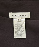 CELINE（セリーヌ）ひざ丈スカート 茶 サイズ:34(XXS位) レディース/2200726464102