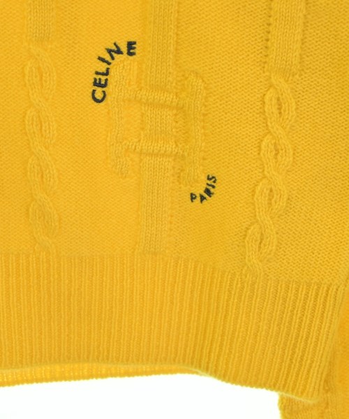 CELINE（セリーヌ）ニット・セーター 黄 サイズ:S レディース/2200721295077