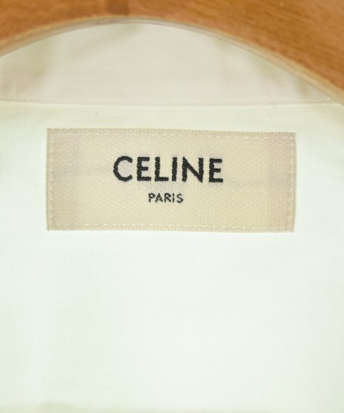 CELINE（セリーヌ）カジュアルシャツ 白 サイズ:34(XXS位) レディース/2200721295169