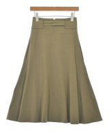 CELINE（セリーヌ）ひざ丈スカート カーキ サイズ:34(XXS位) レディース/2200726827020