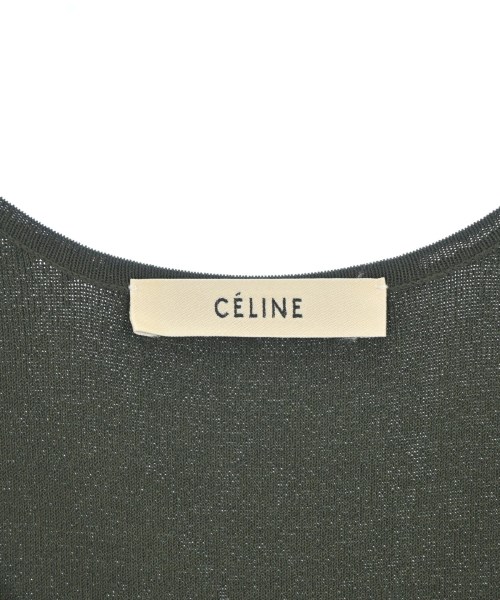 CELINE（セリーヌ）ベスト/ノースリーブ カーキ サイズ:XS レディース/2200726827112