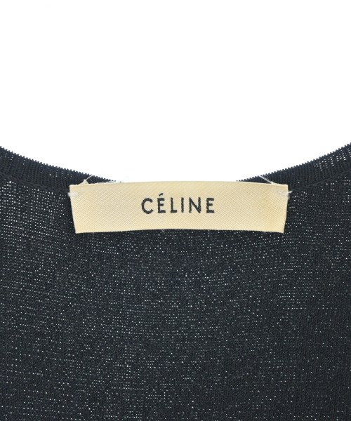 CELINE（セリーヌ）ベスト/ノースリーブ 黒 サイズ:XS レディース/2200726827129