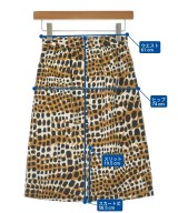 CELINE（セリーヌ）ひざ丈スカート ベージュ サイズ:34(XXS位) レディース/2200727229069