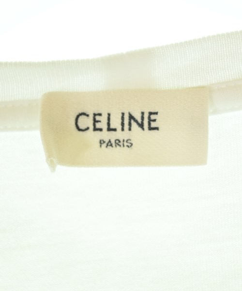 CELINE（セリーヌ）Tシャツ・カットソー 白 サイズ:S メンズ/2200727823298