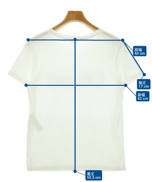 CELINE（セリーヌ）Tシャツ・カットソー 白 サイズ:S メンズ/2200727823298