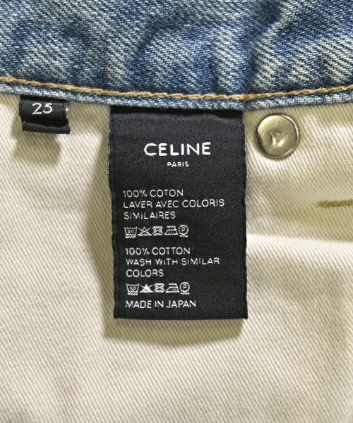CELINE（セリーヌ）デニムパンツ 青 サイズ:25(S位) レディース/2200727997012