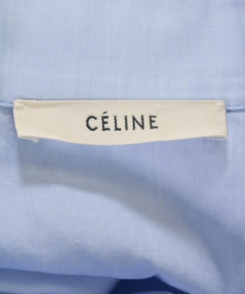 CELINE（セリーヌ）ブラウス 青 サイズ:34(XXS位) レディース/2200728828087