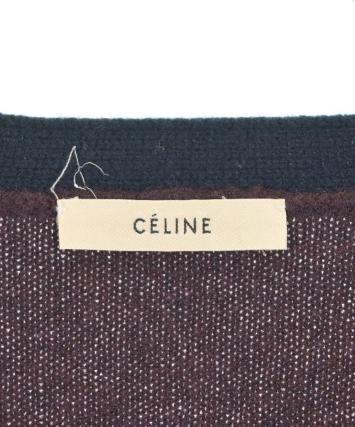CELINE（セリーヌ）カーディガン 紺 サイズ:XS レディース/2200729098045
