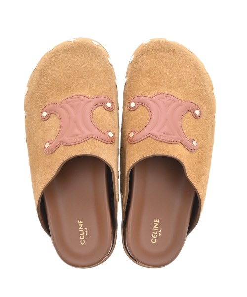 CELINE（セリーヌ）サンダル 茶 サイズ:EU37(23.5cm位) レディース/2200729167086