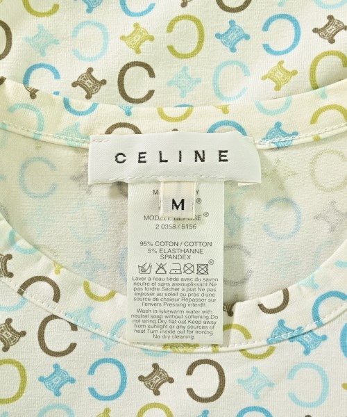 CELINE（セリーヌ）Tシャツ・カットソー 白 サイズ:M レディース/2200675776035