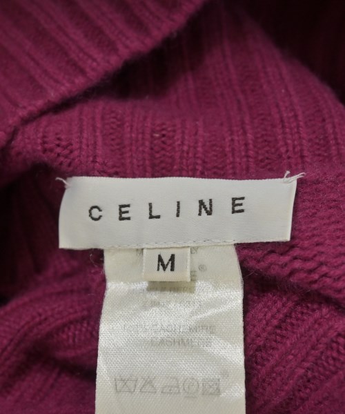 CELINE（セリーヌ）ニット・セーター ピンク サイズ:M レディース/2200677938011
