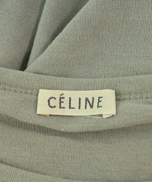CELINE（セリーヌ）Tシャツ・カットソー グレー サイズ:S レディース/2200682527064