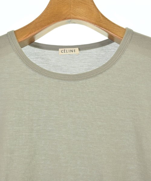 CELINE（セリーヌ）Tシャツ・カットソー グレー サイズ:S レディース/2200682527064