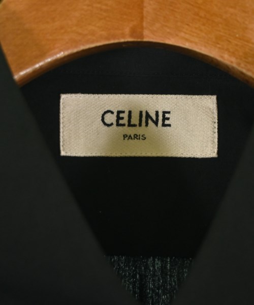 CELINE（セリーヌ）カジュアルシャツ 黒 サイズ:39(M位) メンズ/2200679042068