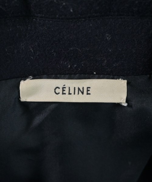 CELINE（セリーヌ）ステンカラーコート 紺 サイズ:36(XS位) レディース/2200684772011