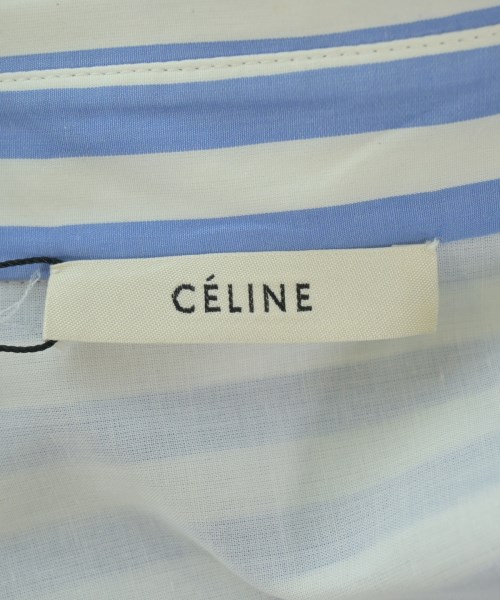 CELINE（セリーヌ）カジュアルシャツ 青 サイズ:40(M位) レディース/2200685070079