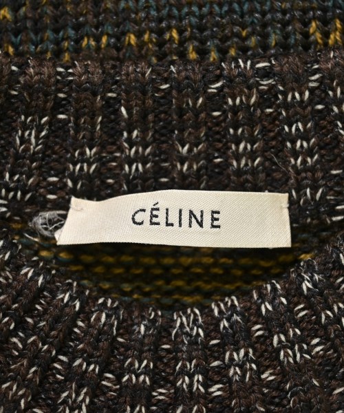 CELINE（セリーヌ）ニット・セーター カーキ サイズ:S レディース/2200684651019