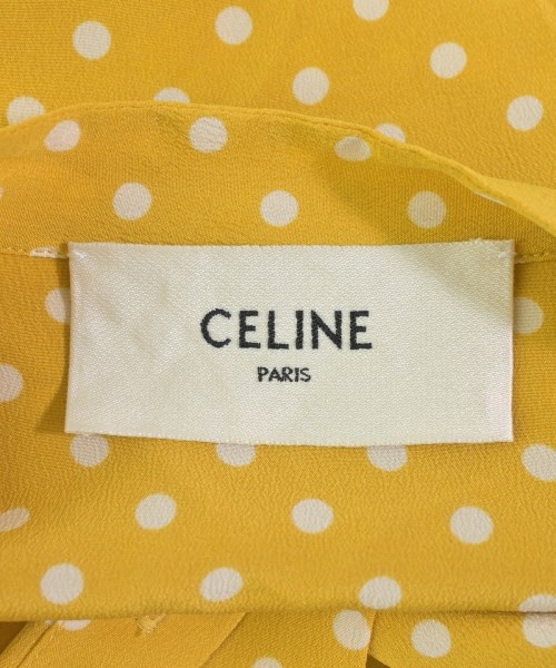 CELINE（セリーヌ）ワンピース 黄 サイズ:34(XXS位) レディース/2200685757017