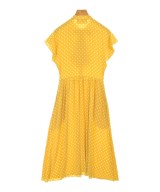 CELINE（セリーヌ）ワンピース 黄 サイズ:34(XXS位) レディース/2200685757017