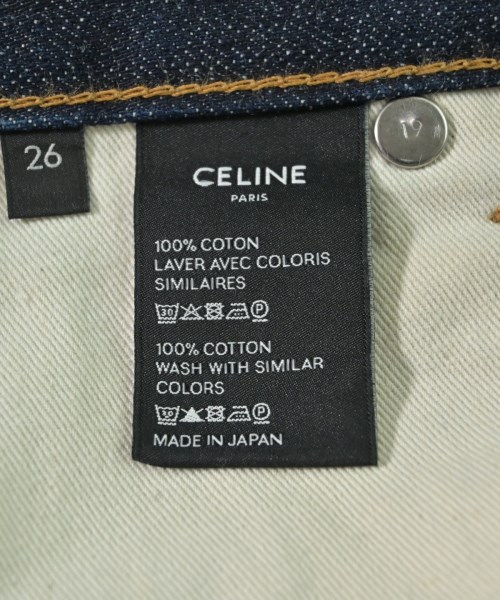 CELINE（セリーヌ）デニムパンツ 紺 サイズ:26(XS位) メンズ/2200681804029