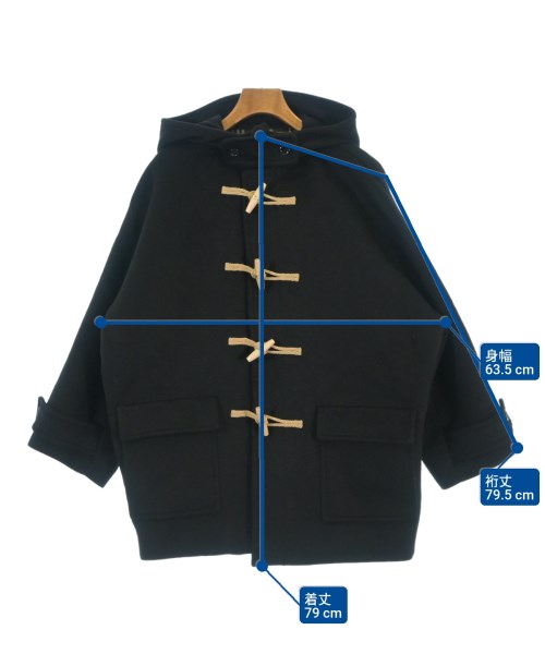 CELINE（セリーヌ）ダッフルコート 黒 サイズ:-(M位) レディース/2200682244022