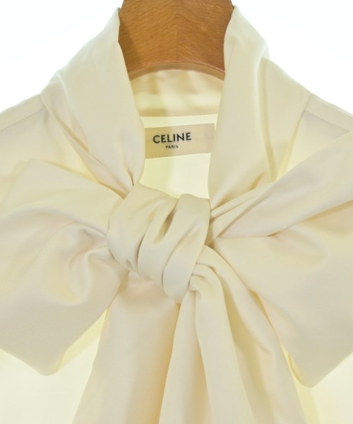 CELINE（セリーヌ）ブラウス 白 サイズ:34(XXS位) レディース/2200682244060