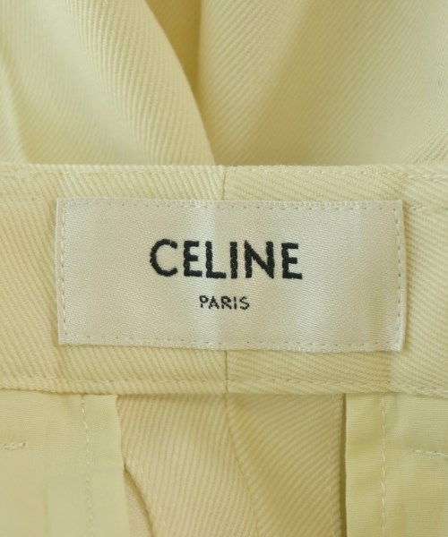 CELINE（セリーヌ）クロップドパンツ 白 サイズ:34(XXS位) レディース/2200682244084