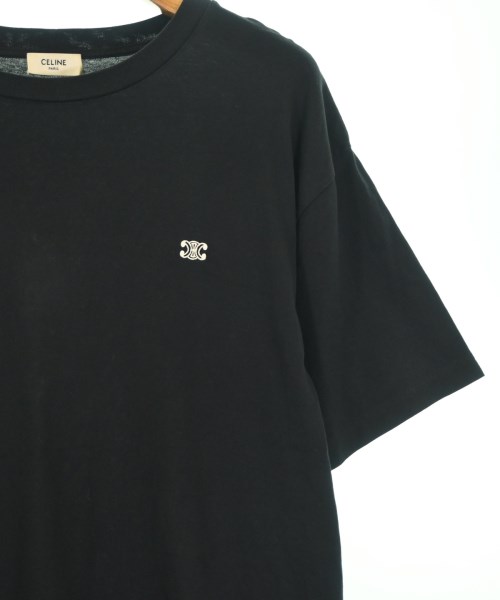 CELINE（セリーヌ）Tシャツ・カットソー 黒 サイズ:M メンズ/2200686425045