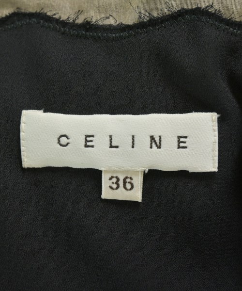 CELINE（セリーヌ）ワンピース 黒 サイズ:36(XS位) レディース/2200681353046