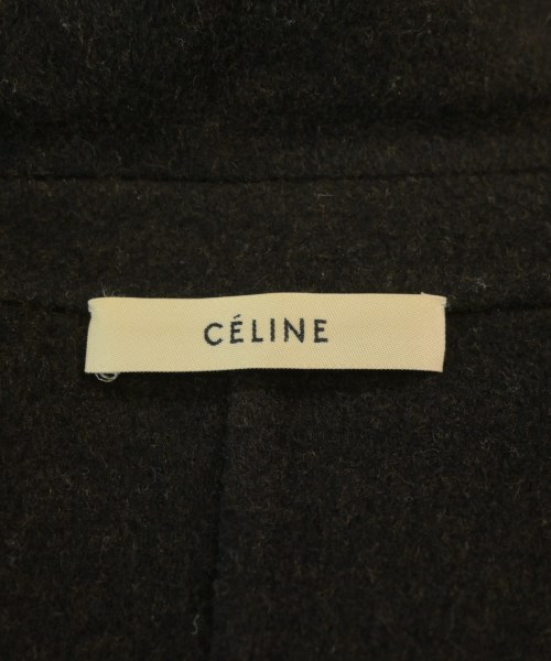 CELINE（セリーヌ）チェスターコート 茶 サイズ:36(XS位) レディース/2200689028014