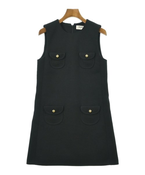 CELINE(セリーヌ)ワンピース 黒 サイズ:36(XS位)/2200688506025