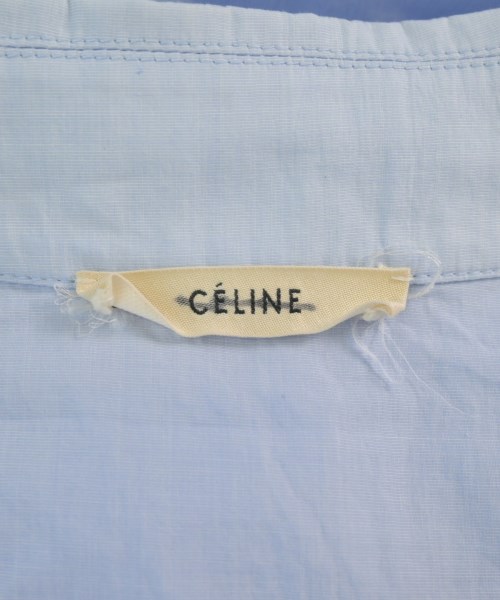 CELINE（セリーヌ）カジュアルシャツ 青 サイズ:36(XS位) レディース/2200677579016